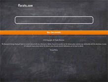 Tablet Screenshot of florata.com